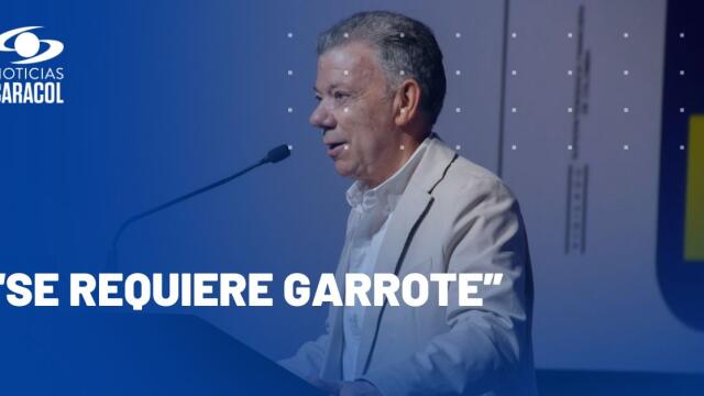 Según Juan Manuel Santos, el gobierno del presidente Petro "parece que no tiene claro” para dónde va Según Juan Manuel Santos, el gobierno del presidente Petro "parece que no tiene claro” para dónde va