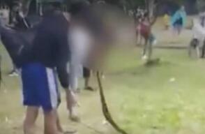 Terminó mordido por serpiente en río Pance