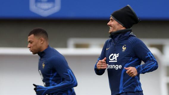 Antoine Griezmann y Kylian Mbappé Antoine Griezmann y Kylian Mbappé