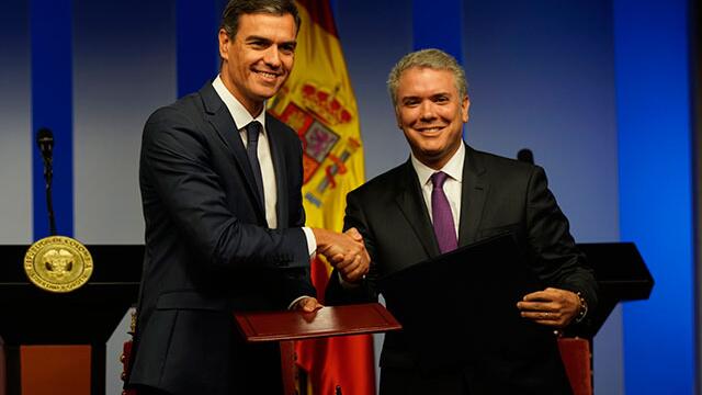 ¿Qué le dijo el presidente Duque a su homólogo español sobre los diálogos con ELN?