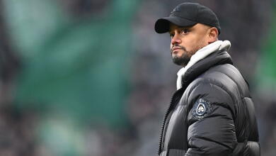 Vincent Kompany, entrenador del Bayern Múnich.