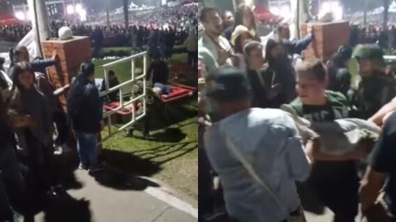 Estampida en Pacho, Cundinamarca Estampida en Pacho, Cundinamarca