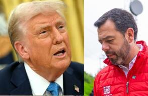 Galán frenó a Donald Trump