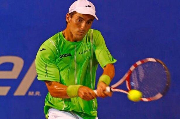Santiago Giraldo. Imagen del Abierto Mexicano de Tenis