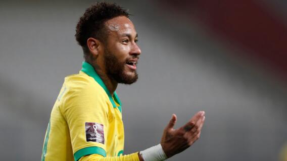 Neymar, jugador de la Selección de Brasil Neymar, jugador de la Selección de Brasil