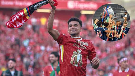 Luis Díaz mandó un mensaje a la consagración del PSG en Champions
