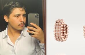 Así va el caso de los aretes Cartier que compró un joven a $ 50.000 cuando valían $ 50 millones