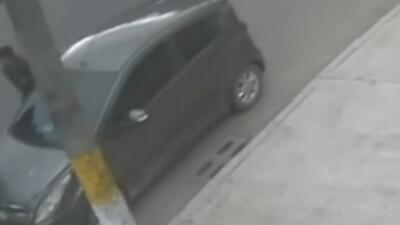 Vehículo en el que se desplazó el atacante de Miguel Uribe Vehículo en el que se desplazó el atacante de Miguel Uribe