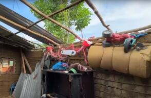 Decenas de viviendas en Bolívar quedaron sin techo tras los fuertes aguaceros y vendavales