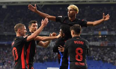 Lamine Yamal anotó golazo en la victoria del Barcelona contra Espanyol Lamine Yamal anotó golazo en la victoria del Barcelona contra Espanyol