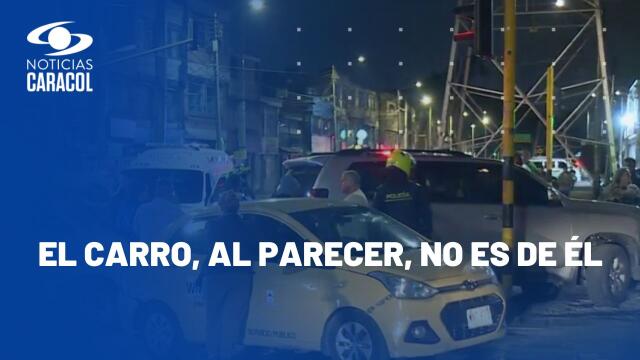 Conductor chocó a ciclista, motos y carros antes de ser detenido: al parecer iba borracho Conductor chocó a ciclista, motos y carros antes de ser detenido: al parecer iba borracho