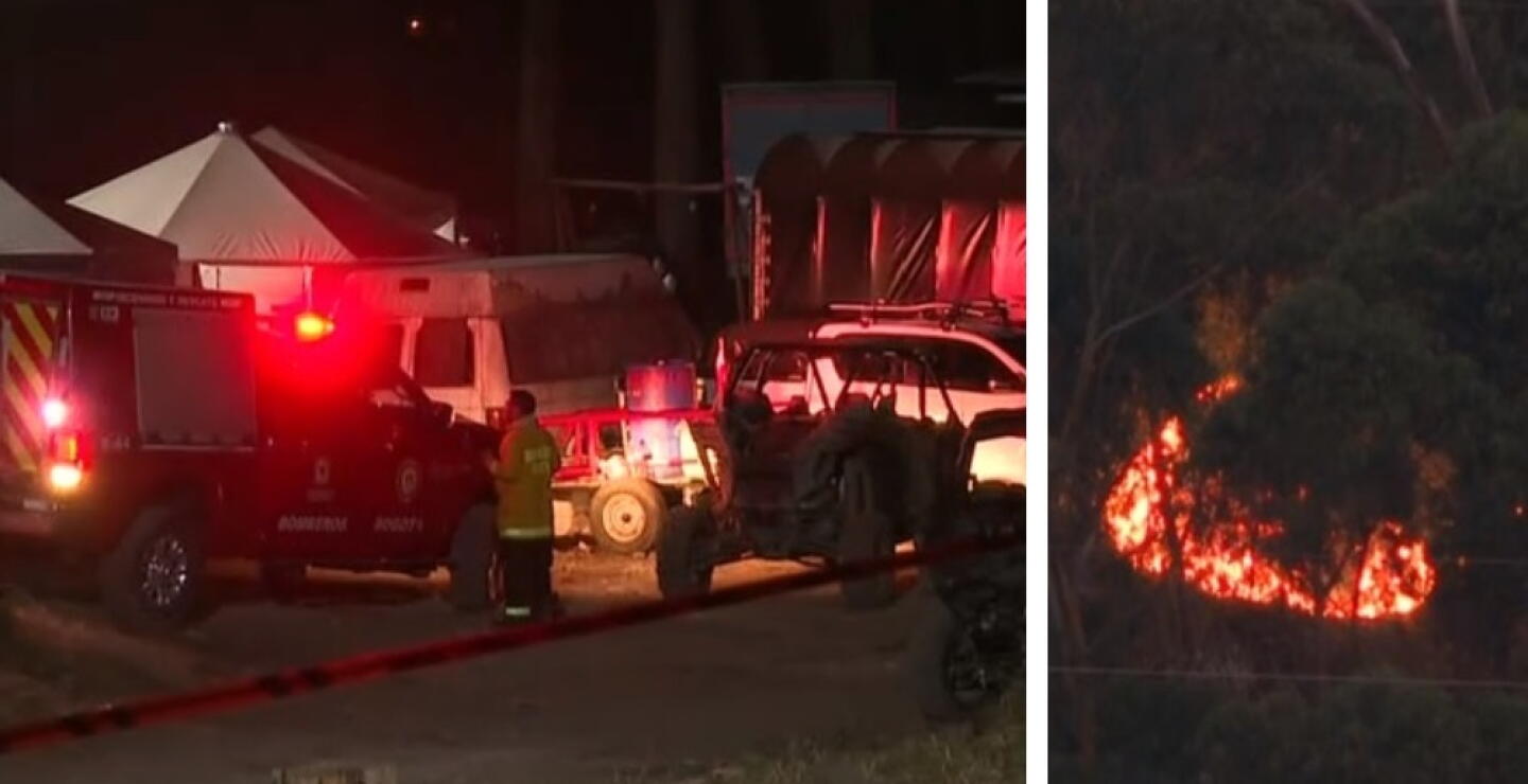 Bomberos de Bogotá y Ejército controlaron nuevo incendio en cerro El Cable