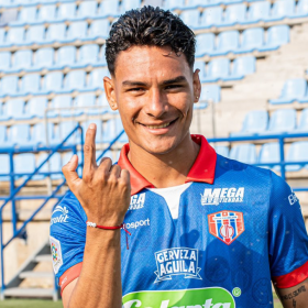 Jannenson Sarmiento durante su paso por Unión Magdalena.