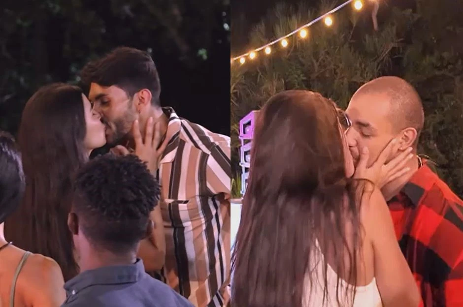 Dos nuevas parejas se besaron en medio de una fiesta organizada en el Desafío 2024.