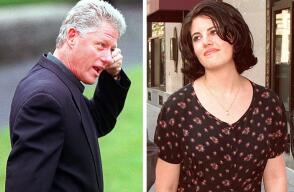 340534_Clinton y Lewinsky - Foto: AFP