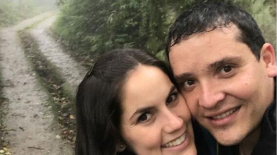 298265_BLU Radio. Linda Palma - Diego Pulecio // Foto: Instagram Linda Palma