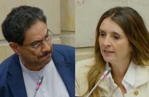 Iván Cepeda y Paloma Valencia tuvieron nueva discusión durante la plenaria del Senado: esto dijeron