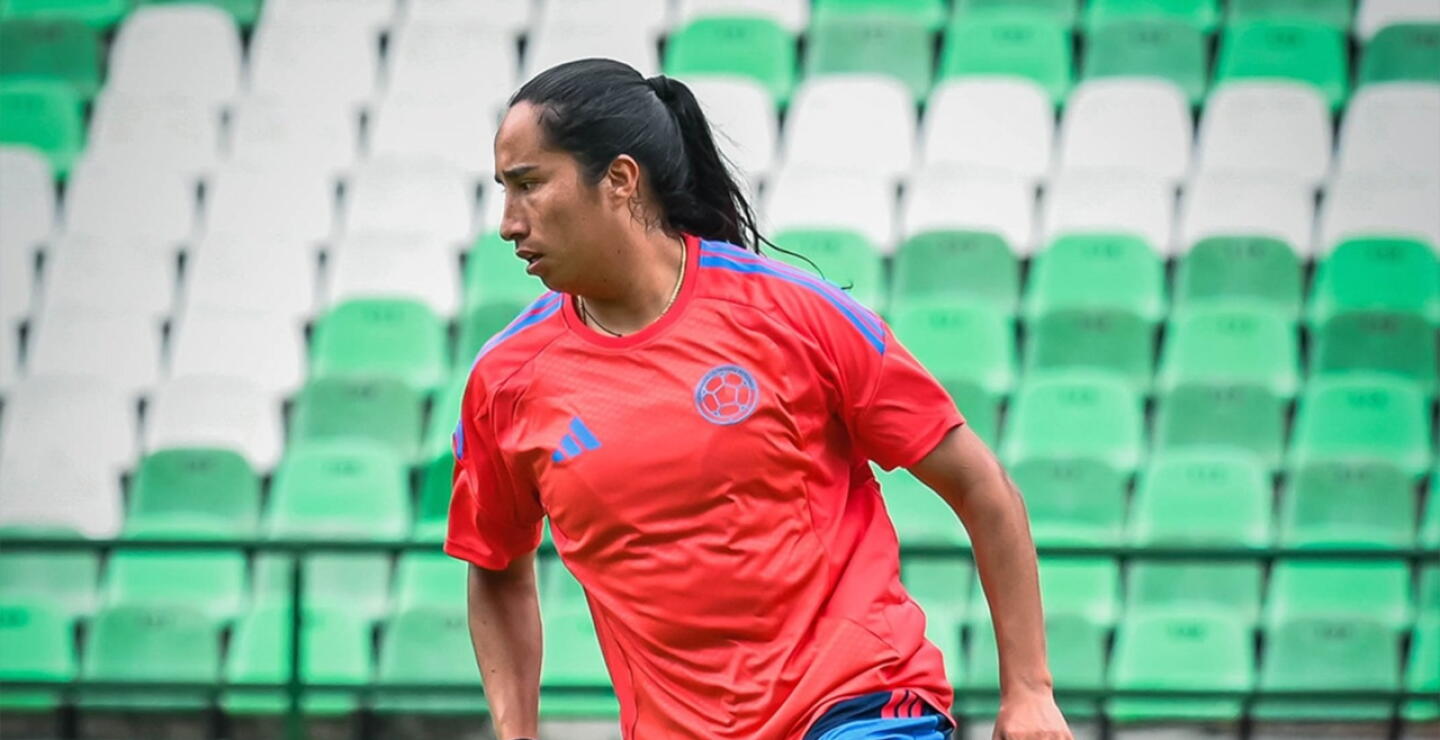 Mayra Ramírez, delantera de la Selección Colombia femenina.