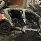 Vehículo terminó incinerado en medio de un atentado sicarial que desató grave accidente.jpg