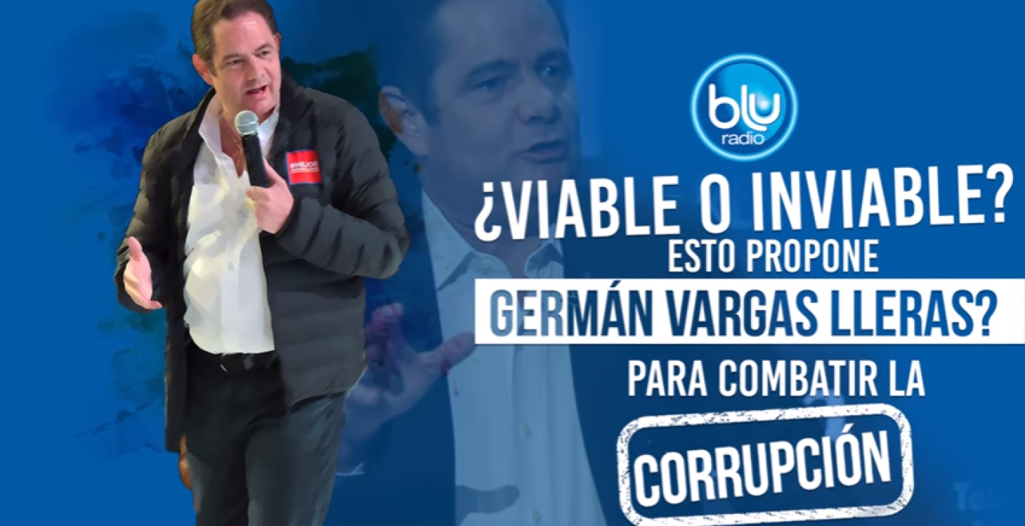 306847_BLU Radio. Germán Vargas Lleras / Foto: BLU Radio