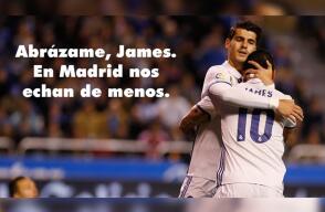 294911_Memes recuerdan ausencia de James tras derrota del Madrid - Foto: Twitter