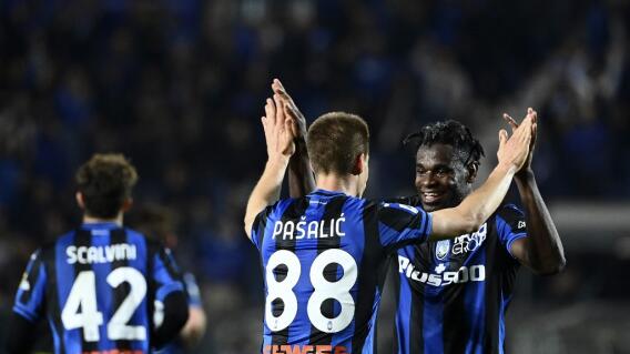 Duván Zapata (der.) tuvo una buena presentación con el Atalanta frente a la Roma, por la Serie A. Duván Zapata (der.) tuvo una buena presentación con el Atalanta frente a la Roma, por la Serie A.