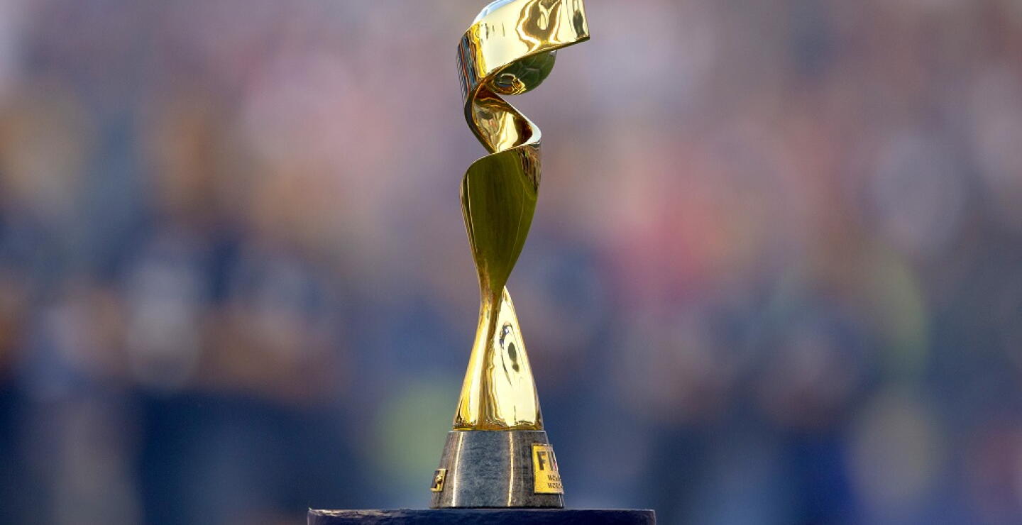 353507_BLU Radio. Trofeo del Mundial de Fútbol femenino / Foto: AFP