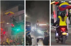 Así se celebró en Bogotá el triunfo de la selección Colombia en la semifinal de la Copa América 2024