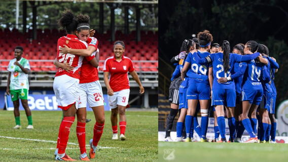 Santa Fe y Millonarios rivalizan en las semifinales de la Liga Femenina 2026.