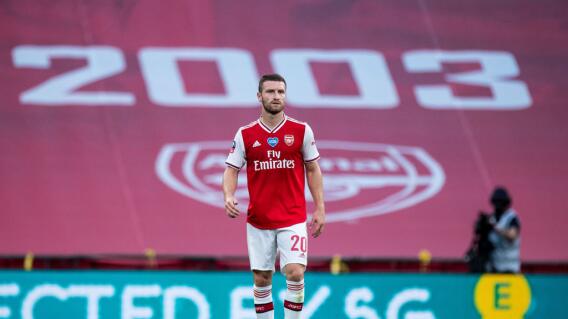 Shkodran Mustafi, jugador de Arsenal Shkodran Mustafi, jugador de Arsenal