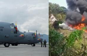 Este fue el recorrido que hizo el avión militar antes del grave accidente aéreo en Putumayo