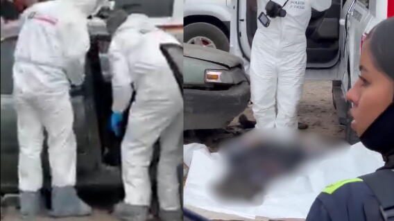 Revelan identidad de hombre encontrado en un carro