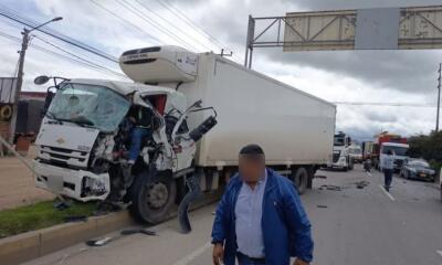 Accidente en la carretera a la altura de Tocancipá el 26 de mayo Accidente en la carretera a la altura de Tocancipá el 26 de mayo