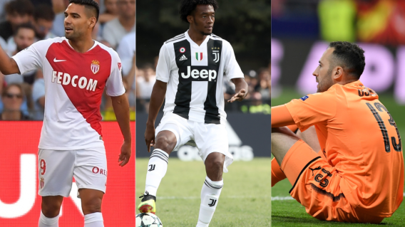 313433_Blu Radio. Futbolistas colombianos. Foto: AFP