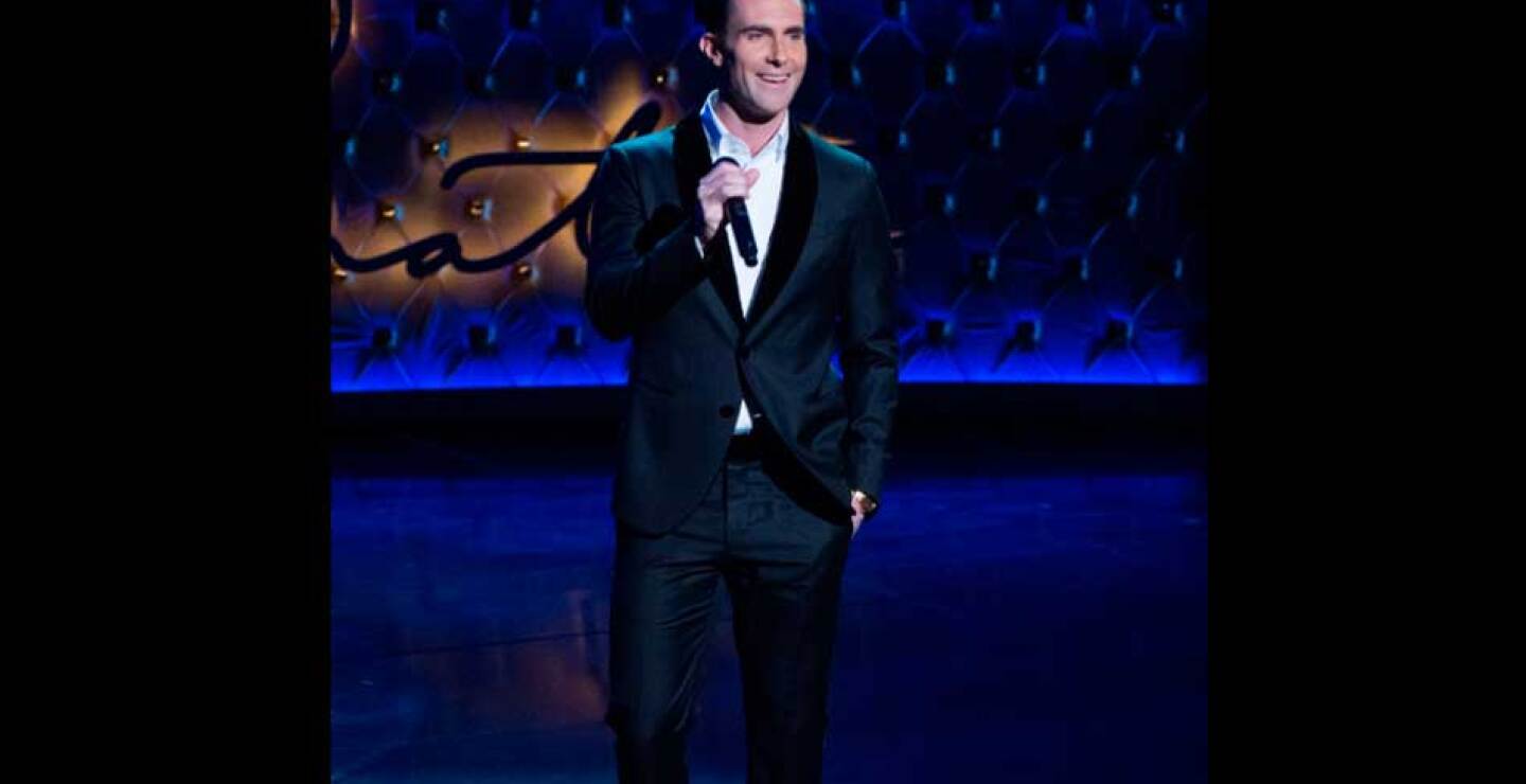 Adam Levine vocalista de 'Maroon 5'.