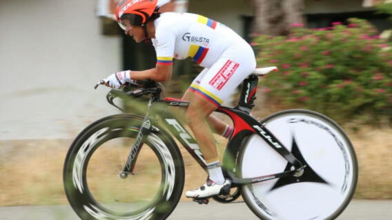 Cortesía: Éder Garcés, Federación Colombiana de Ciclismo