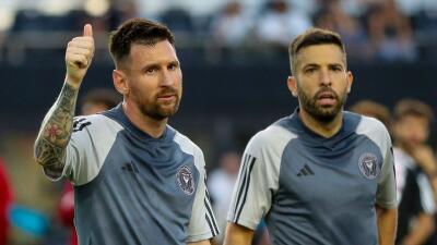 Lionel Messi y Jordi Alba