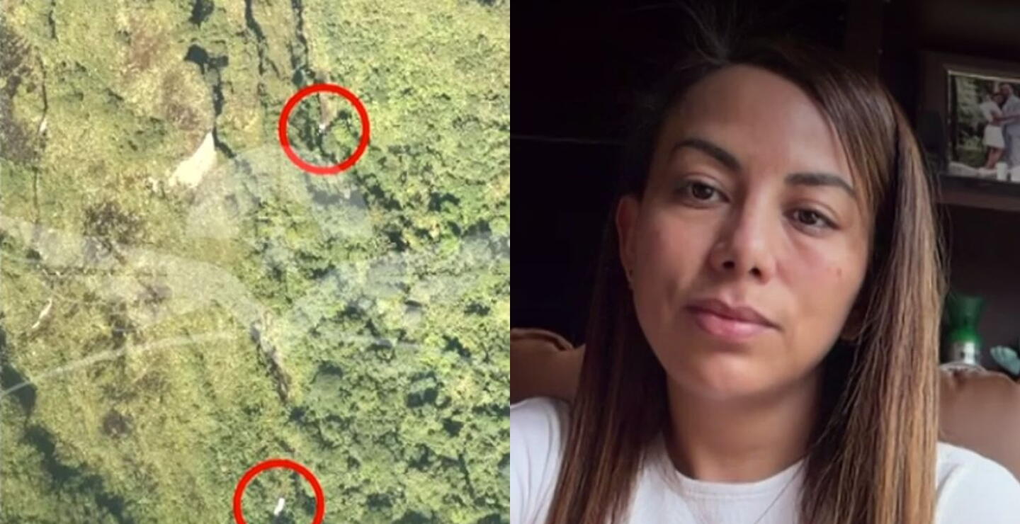 Esposa del piloto pide que no paren la búsqueda de avión Cessna: "Piensan que el papá está de viaje"