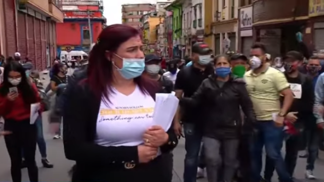 ¿Centro de Bogotá ya no está en cuarentena? Volvieron trancones, vendedores y trabajadoras sexuales 