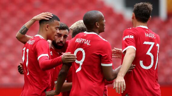 Gol del Manchester United contra Everton Gol del Manchester United contra Everton