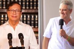 Gustavo Petro y Andrés Julián Rendón