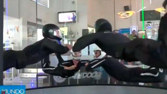 Españoles desafiaron la gravedad y ‘volaron’ hacia una nueva marca mundial