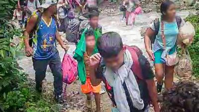 Enfrentamientos de grupos armados en el sur de Bolívar dejan más de 1.400 personas desplazadas