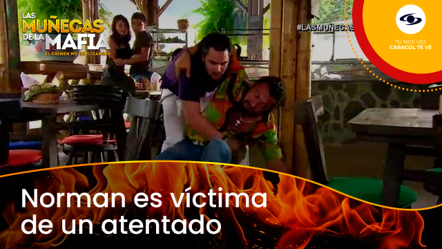 Norman es víctima de un atentado en un lugar público Norman es víctima de un atentado en un lugar público