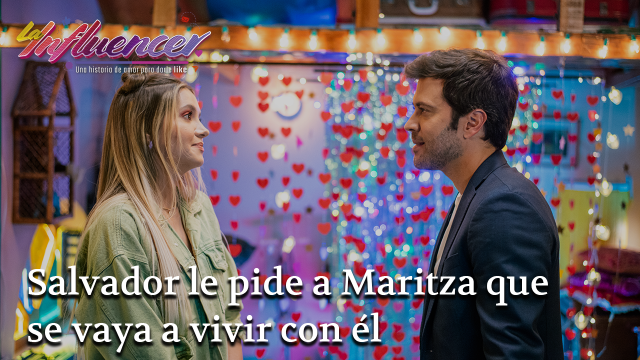 Salvador le pide a Maritza que se vaya a vivir con él, pero ella no acepta Salvador le pide a Maritza que se vaya a vivir con él, pero ella no acepta