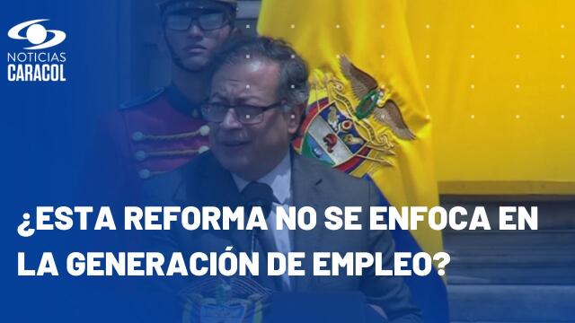 Presidente Petro pidió hacer algunas modificaciones en la reforma laboral Presidente Petro pidió hacer algunas modificaciones en la reforma laboral