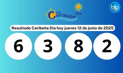 Caribeña Día resultado del último sorteo hoy jueves 12 de junio de 2025 Caribeña Día resultado del último sorteo hoy jueves 12 de junio de 2025