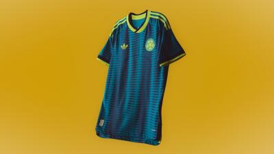 Camiseta de la Selección Colombia de visitante para el Mundial 2026.