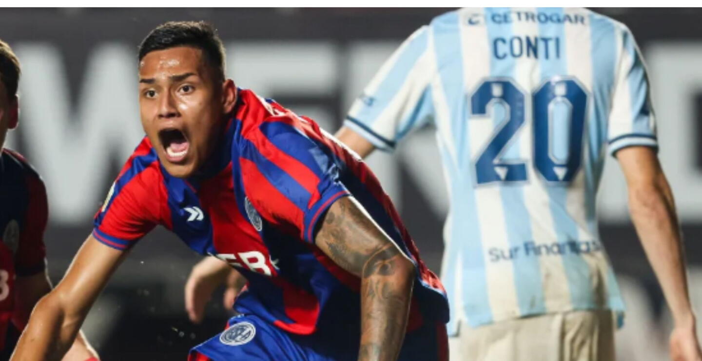 Jaime Peralta le dio el triunfo a San Lorenzo sobre Racing. 