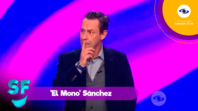 'El Mono' Sánchez en Sábados Felices. 'El Mono' Sánchez en Sábados Felices.